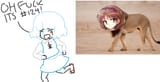 Kogasa gets chased down and raped by literallyhu