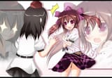 __shameimaru_aya_and_himekaidou_hatate_touhou_drawn_by_yuzutei__sample-34dfa729fc02f577c34618c876f265e4