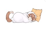 kobold burrito sleeping