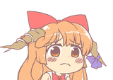 6528 - frowning ibuki_suika immaterial_and_missing_power sad