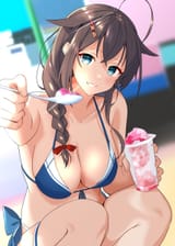 __shigure_and_shigure_kai_san_kantai_collection_drawn_by_shiba_zudha__cde62d53a11edc3426f2df478b328d15
