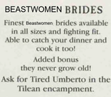 Beastwomen Brides