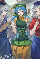 __kamishirasawa_keine_yagokoro_eirin_and_haniyasushin_keiki_touhou_drawn_by_shishui_guima__2b7d22baa8047817da7ccc6c205692c1