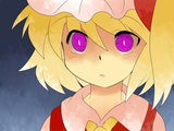 unsettling purple eyes