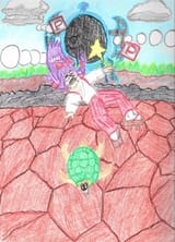 Touhou Lotus land story Reimu gets Ko&#039;d by the dark mirror crop