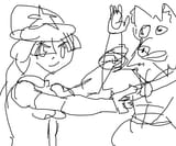 Hong meiling shoots jackalman