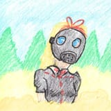 gas mask medicine melancholy with yukari below scan1 color HSL