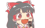 6199 - hakurei_reimu instrument microphone singing