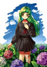 __kochiya_sanae_touhou_drawn_by_kourou_kouroukun__f05bd379e4fcebc2306e2582a3791fb3