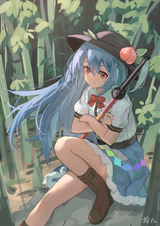 __hinanawi_tenshi_touhou_drawn_by_shijiu_shizuoxing__5763e52cb7801c4a73337e0f6909708b