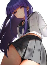 Higurashi Mei yuno__ff JC Rika thighs 01