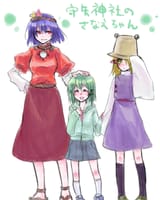 __kochiya_sanae_moriya_suwako_and_yasaka_kanako_touhou_drawn_by_tadano_kagekichi__5f3f38585bedb5a26a7864ff7de2e347
