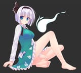 Youmu&#039;s cute and smelly feet!