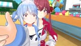 【＃ぺこマリ体操】ホロメン来るかな？みんなと一緒に朝の体操！１日目【ホロライブ_兎田ぺこら_宝鐘マリン】 sqmS_URzR0E [00_04_38](1)