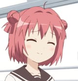anime awkward smile Akari