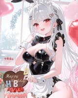 Rica bunnysuit maid birthday 20250728 Gw83EJkaUAA2Eph
