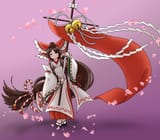 __gensokyo_s_first_hakurei_miko_touhou_and_1_more_drawn_by_k0suka__f65a97e75d024247bc375ac23c35bc40