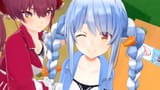 【＃ぺこマリ体操】ホロメン来てくれ…！みんなと一緒に朝の体操！2日目【ホロライブ_兎田ぺこら_宝鐘マリン】 zQMDuhmHYGU [00_14_02]
