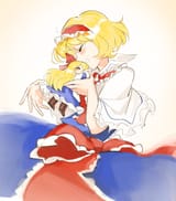 __alice_margatroid_and_shanghai_doll_touhou_drawn_by_crt599__cfbf4bb5c5789cbf575a59b6ea734561