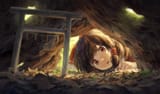 reimu finds a tiny torii gate