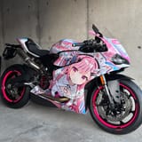 DUCATI 959 Panigale VTuber 結城さくな 痛バイクになりました  デザイン・施工　DiviD様(@DiviD_jp ) イラスト　さまてる様(@summer_tail720 )　  DiviDさんのデザインと技術すごいです。 さまてる様のかわい?