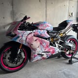 DUCATI 959 Panigale VTuber 結城さくな 痛バイクになりました  デザイン・施工　DiviD様(@DiviD_jp ) イラスト　さまてる様(@summer_tail720 )　  DiviDさんのデザインと技術すごいです。 さまてる様のかわい?