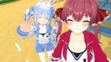 【＃ぺこマリ体操】ホロメン来るかな？ぺこマリ今のところ無遅刻1週間！8日目【ホロライブ_兎田ぺこら_宝鐘マリン】 KyXjAJunq3w [00_01_13]