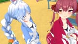 【＃ぺこマリ体操】ホロメン来るかな？ぺこマリ今のところ無遅刻1週間！8日目【ホロライブ_兎田ぺこら_宝鐘マリン】 KyXjAJunq3w [00_02_09](1)