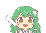 9945 - confident forward_facing gohei kochiya_sanae mountain_of_faith smug