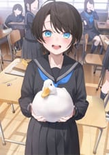 subaru presents you with a duck