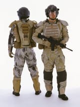 military US army all over brush future soldier gear armor