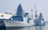 INS_Nilgiri,_INS_Surat_and_INS_Vagsheer_during_commissioning_ceremony