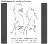 to start the flirting process