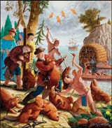 Kent Monkman THE KINGS BEAVERS 2011