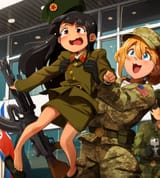 Kawaii Nork Border Guard