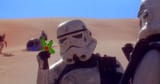 Stormtrooper steals Tatooine farmer&#039;s crops