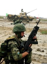 Russian paratroopers Georgia