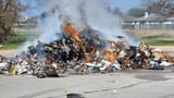 Trash-fire