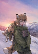little fox with a full rack