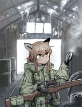 little fox stalking
