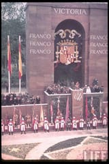 Franco victory parade