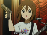 Yui loses it