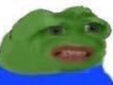 disgusted frog
