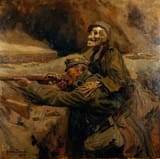 Hans_Larwin_-_Soldat_und_Tod_-_1917