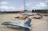IRIAF F-14 with Russian R-27 air to air missile. F-4 with Chinese C-802 anti ship missile