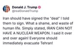TRUMP EVACUATE IRAN