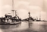 french-battleship-le-courbet-sunk-as-gooseberry-5-was-torpedoed-by-germans-on-night-of-16-17-aug-1944