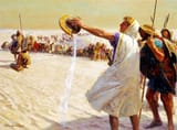 Tom Lovell, Alexander The Great Refusing Water In The Desert, 1968