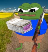 Pepe sks gun rifle
