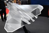 GCAP_concept_model_(delta_wing_type)_left_rear_top_view_in_GCAP_booth_of_JA2024_at_Tokyo_Big_Sight_October_19,_2024_02